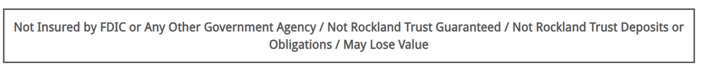 Not insured by FDIC disclosure for IMG pages.
