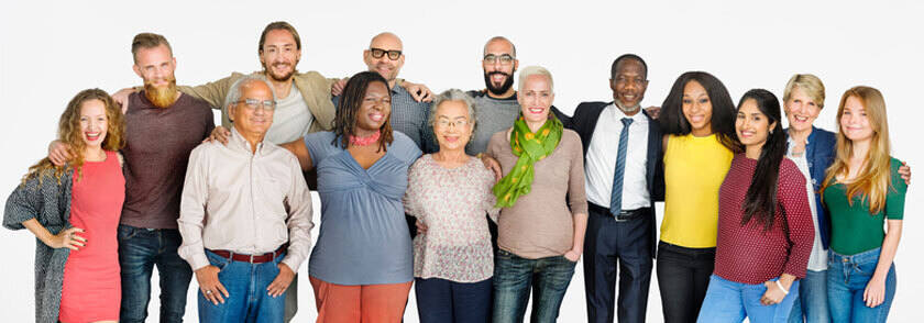 group of business employees