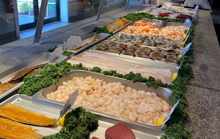 Lobster buffet at Superior Lobster.