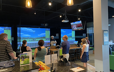 X-Golf located in Worcester small business shopping guide image.